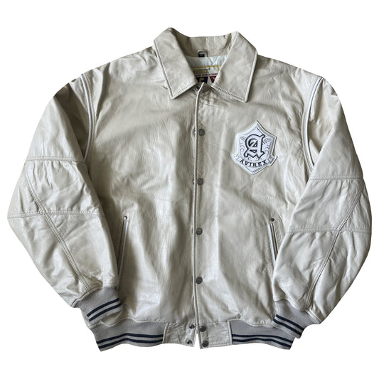 Avirex Leather Varsity Jacket - XL