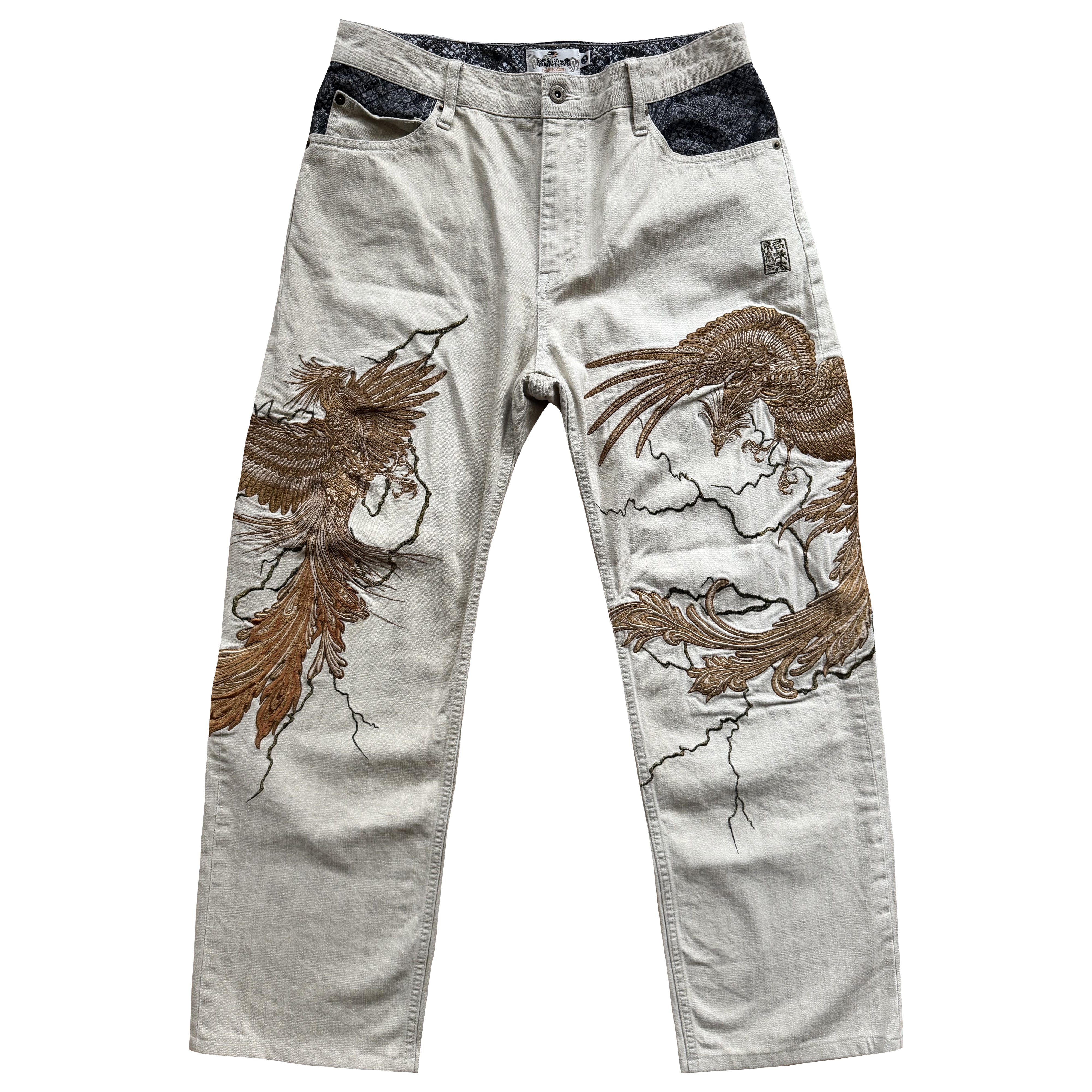 Karakuri Tamashii Japanese Tradition Jeans - W32