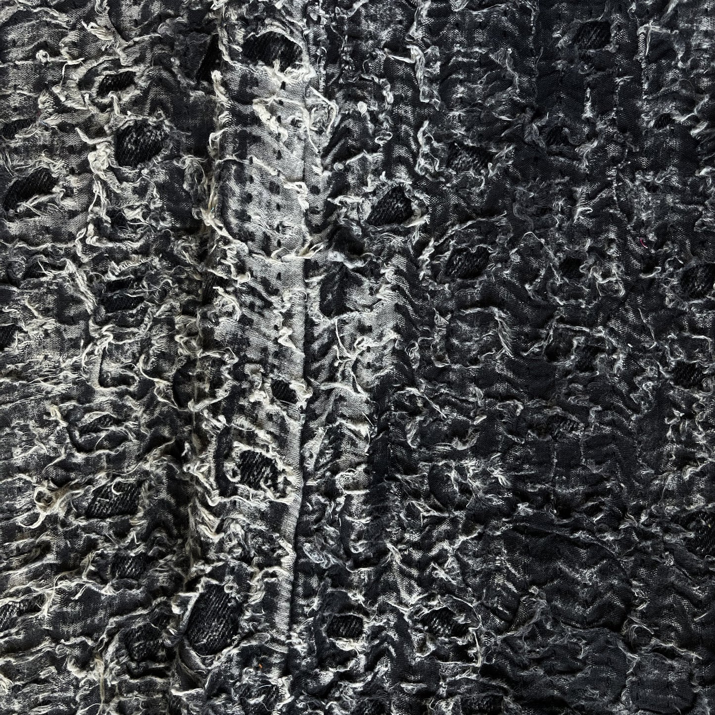 Boro Sashiko Distressed 501 Jeans - W36"