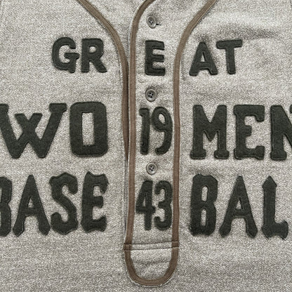 Kapital Great Women Baseball Henley Sweater Vest
