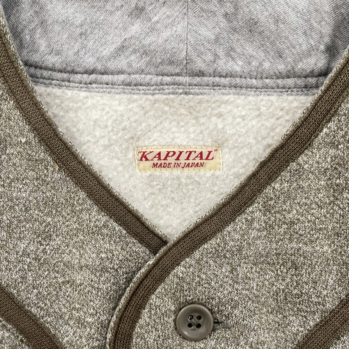 Kapital Great Women Baseball Henley Sweater