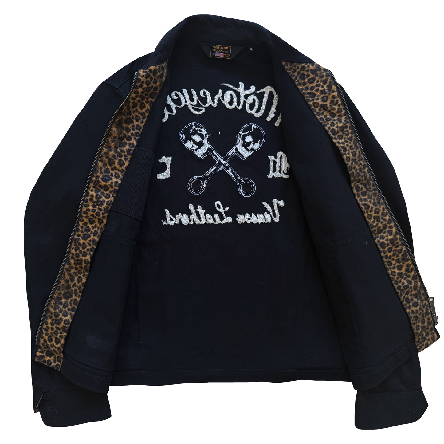 Vanson Leathers MC Harrington Jacket - L