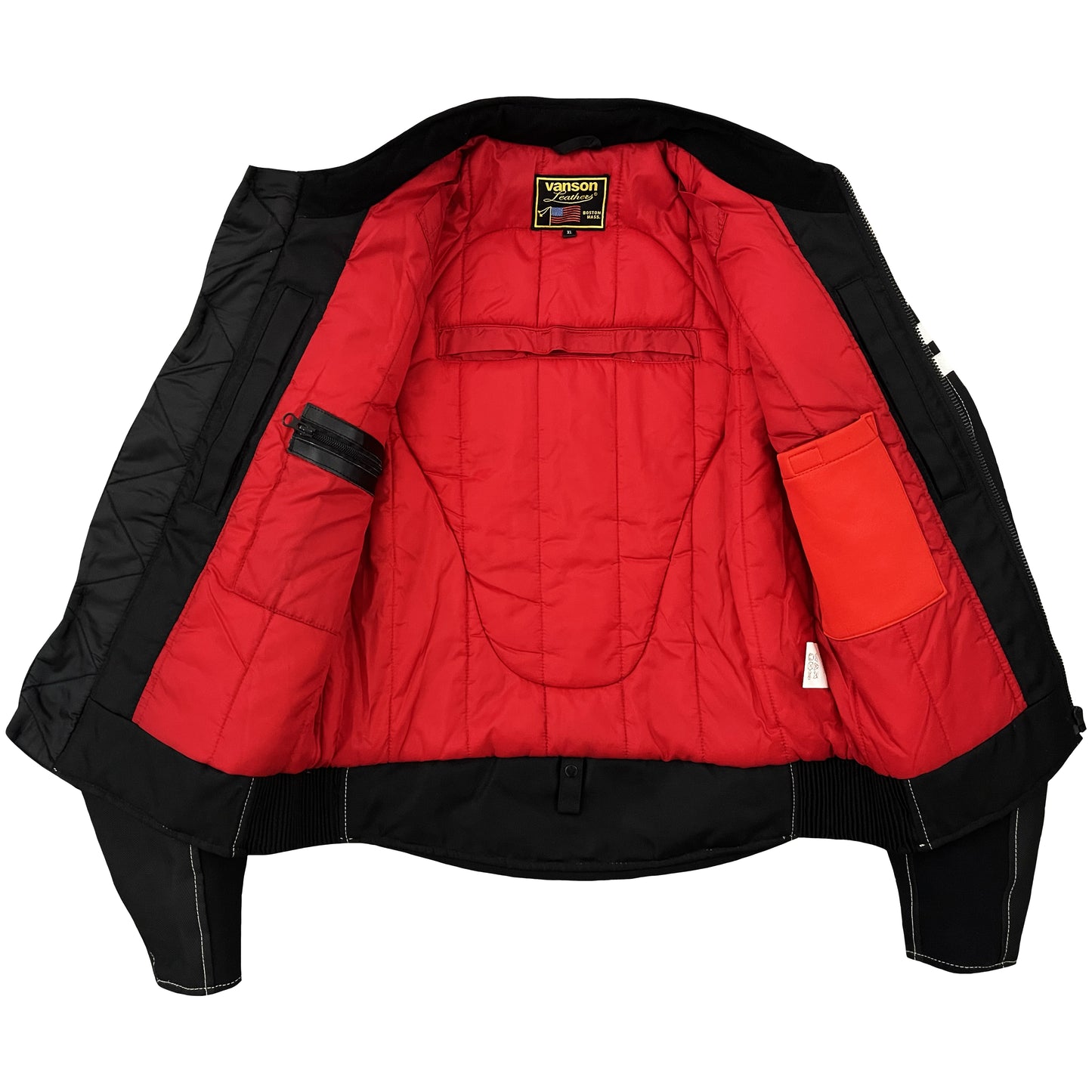 Vanson Leathers Motorcycle Mesh Racer Jacket
