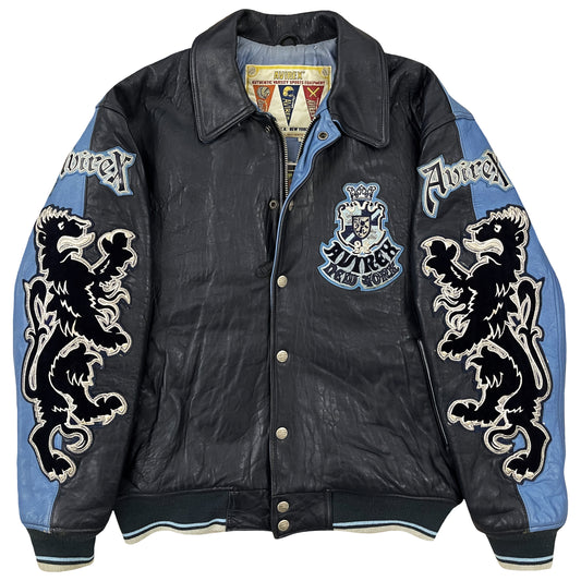Avirex Lions Leather Varsity Jacket