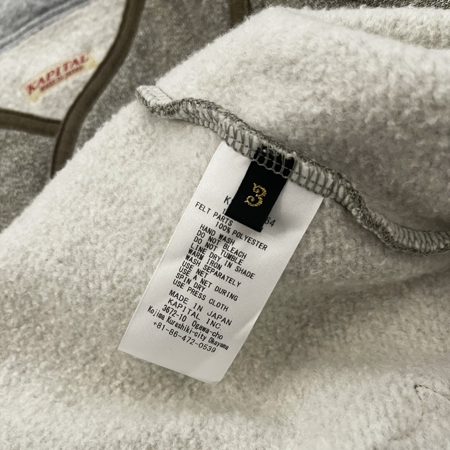 Kapital Great Women Baseball Henley Sweater