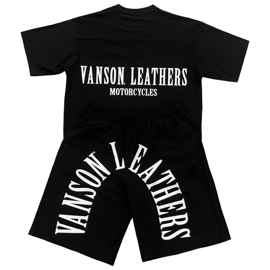 Vanson Leathers T-Shirt Shorts Set