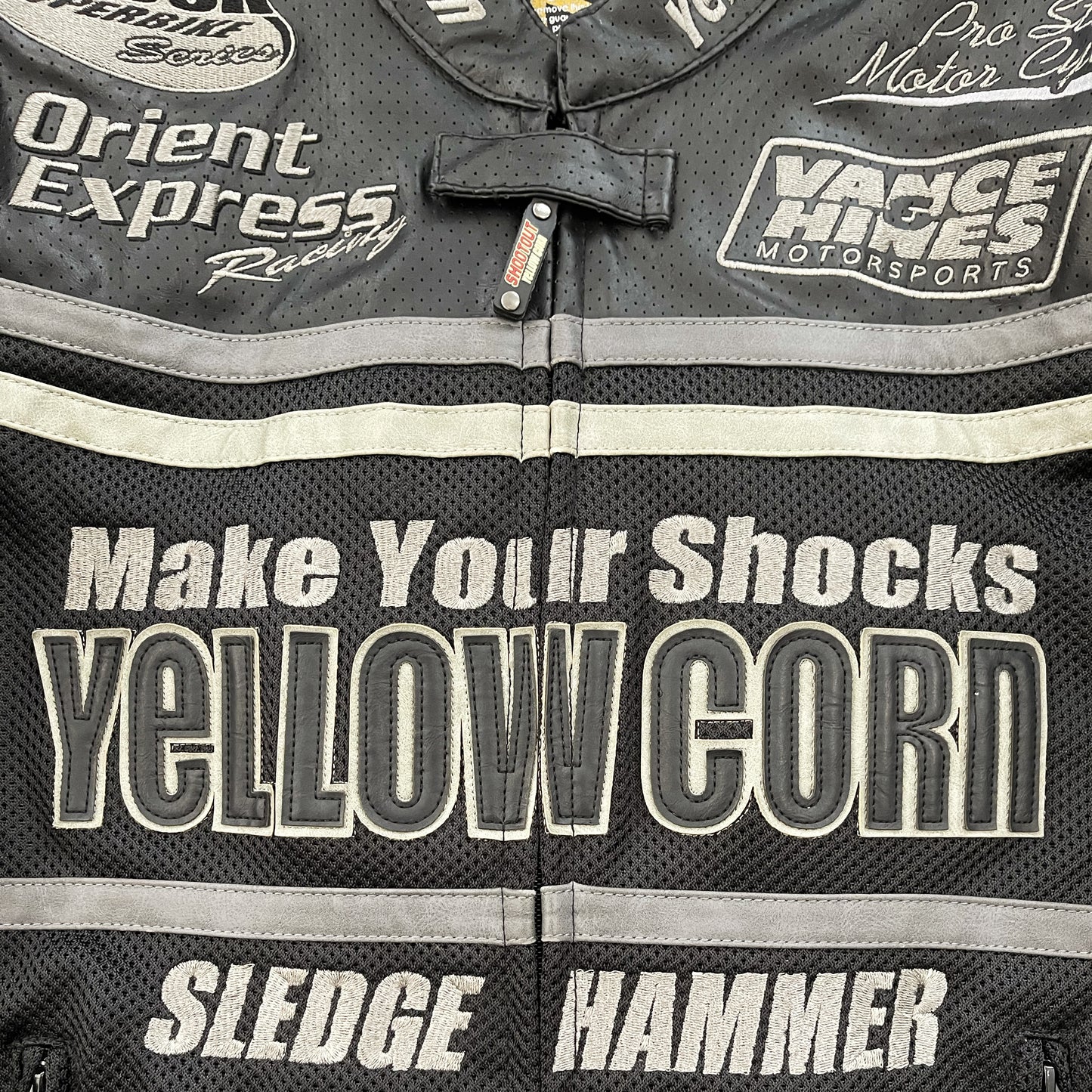 Yellow Corn Motorcycle Racer Jacket