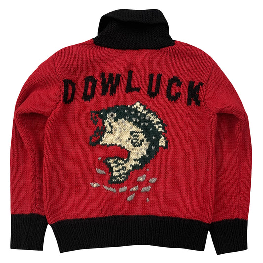 Evisu Dowluck Cowichan Knitted Cardigan - M