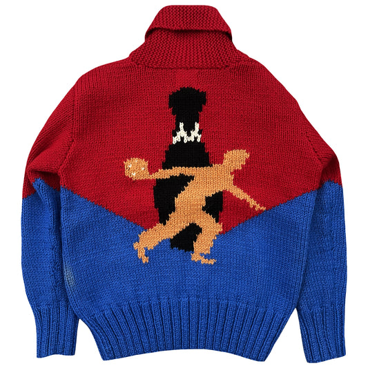 Evisu Cowichan Knitted Cardigan