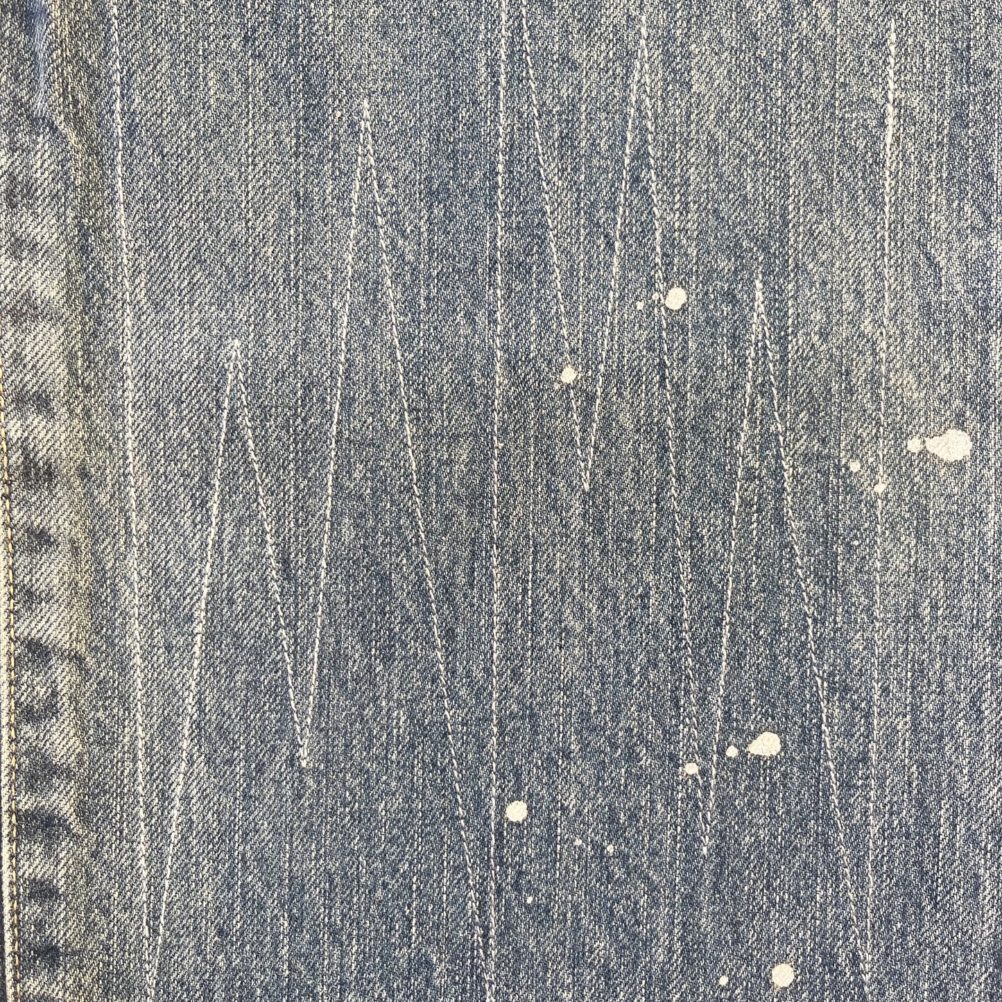 Avirex Type Blue Distressed Boro Jeans - W32"