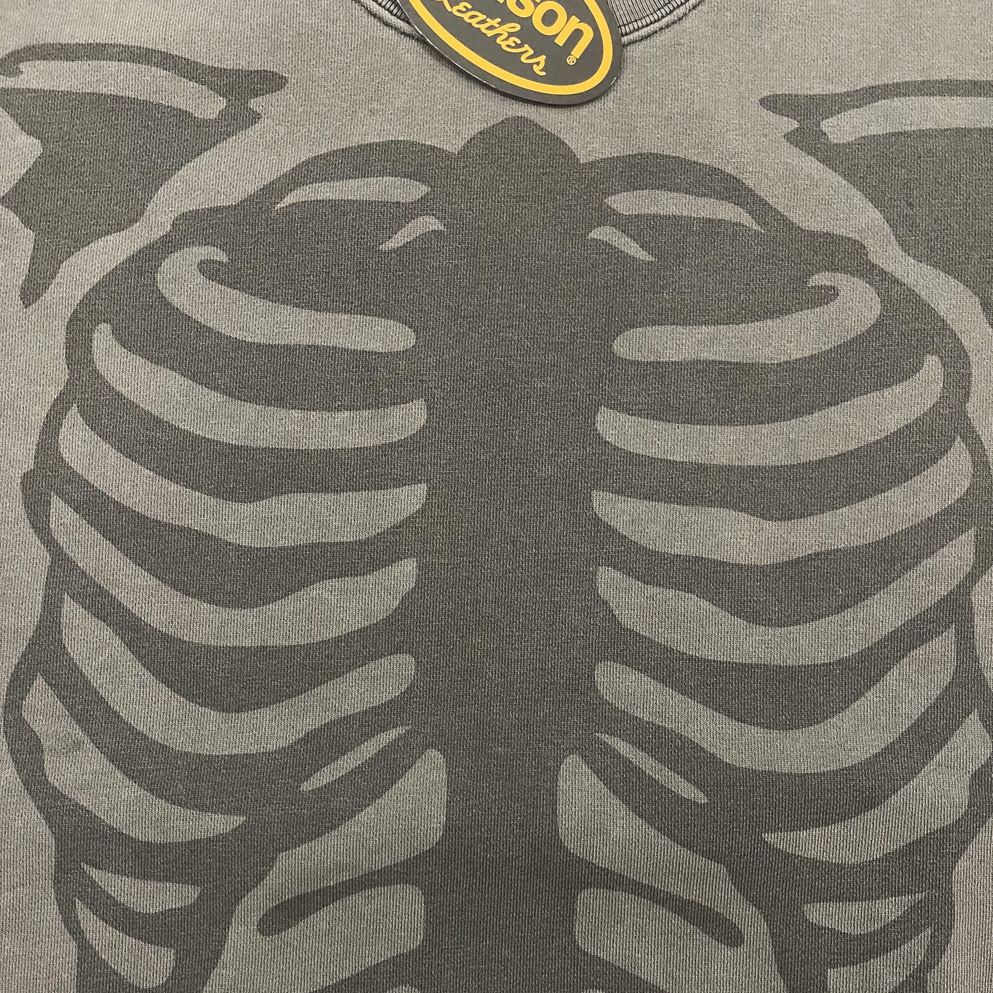 Vanson Leathers Skeleton Crewneck Jumper - L