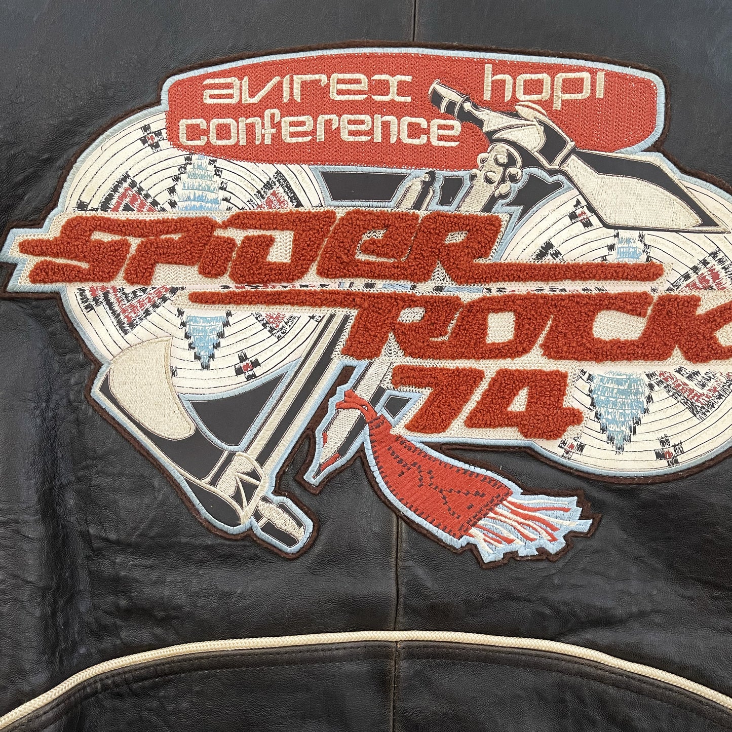 Avirex Leather Varsity Jacket