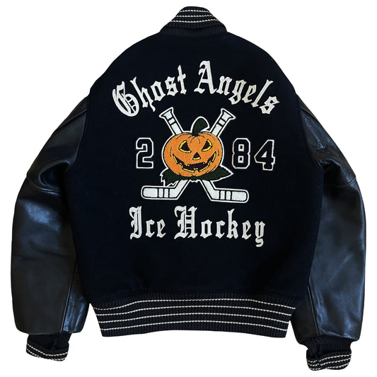 Style Eyes 'Ghost Angels' Varsity Jacket - L