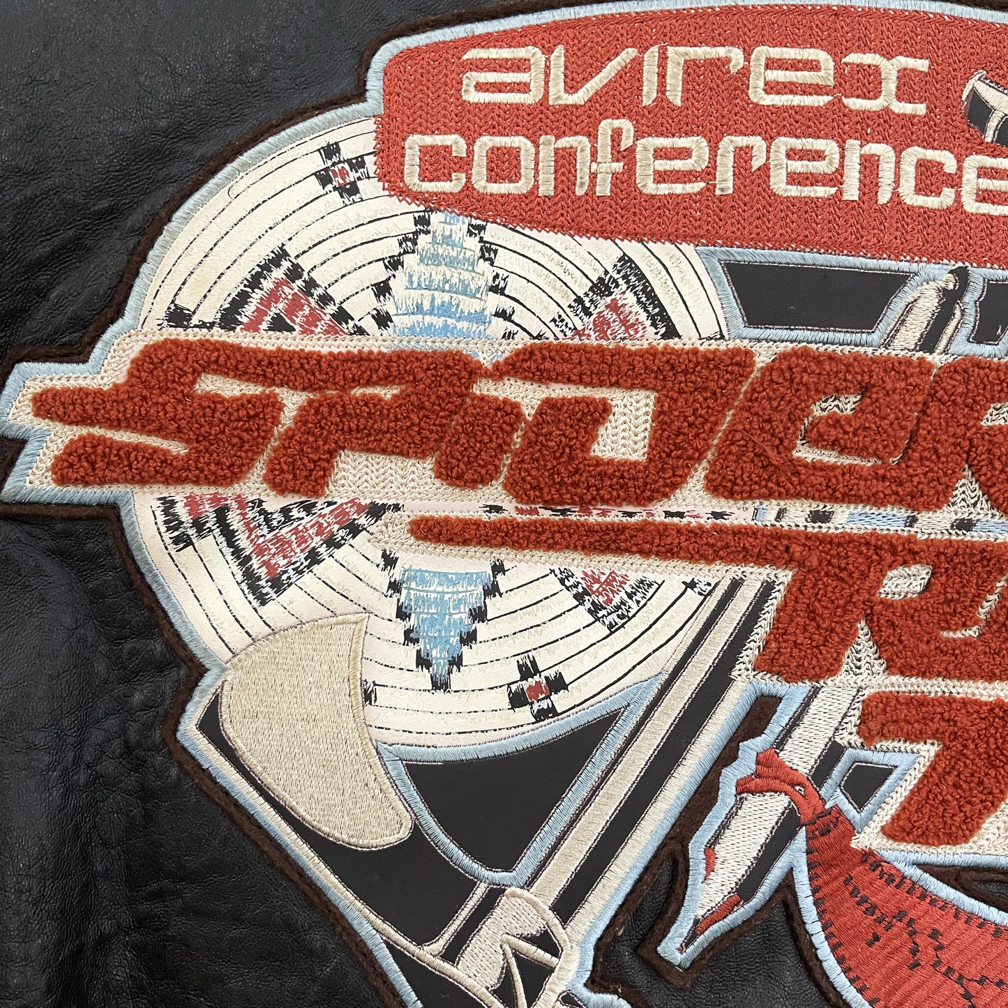 Avirex Leather Varsity Jacket