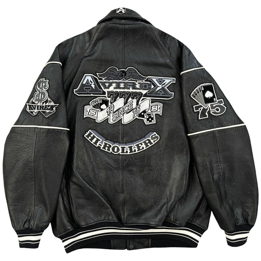 Avirex Leather Varsity Jacket