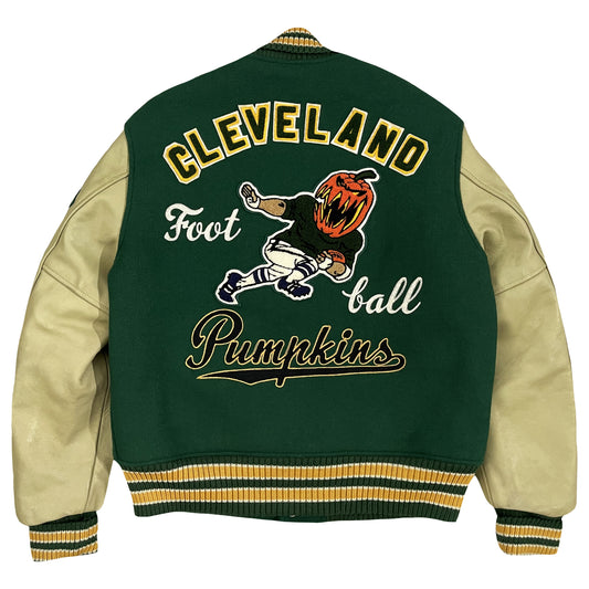 Whitesville Cleveland Pumpkins Varsity Jacket - M
