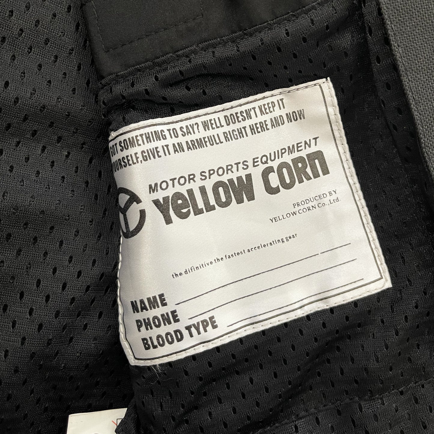 Yellow Corn Motorcycle Racer Jacket