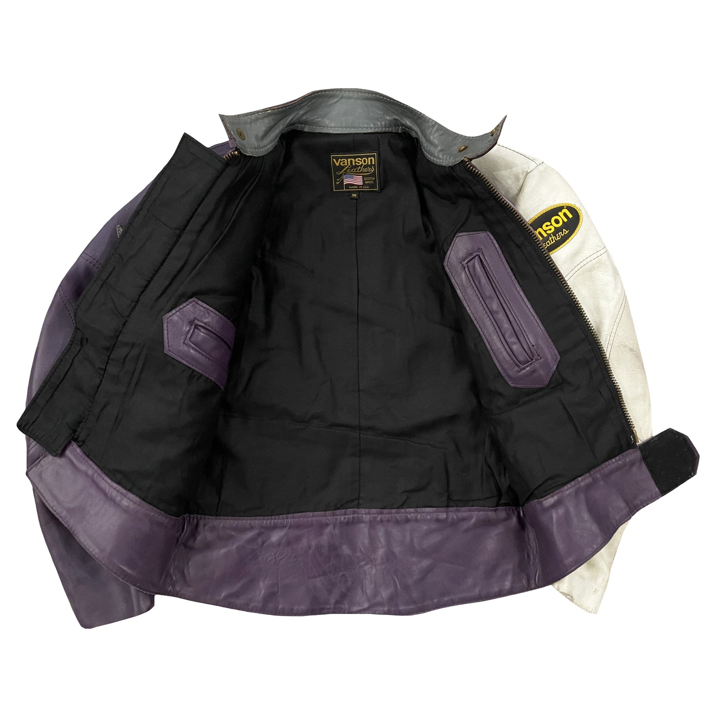 Vanson Leathers Team Racing Jacket - S