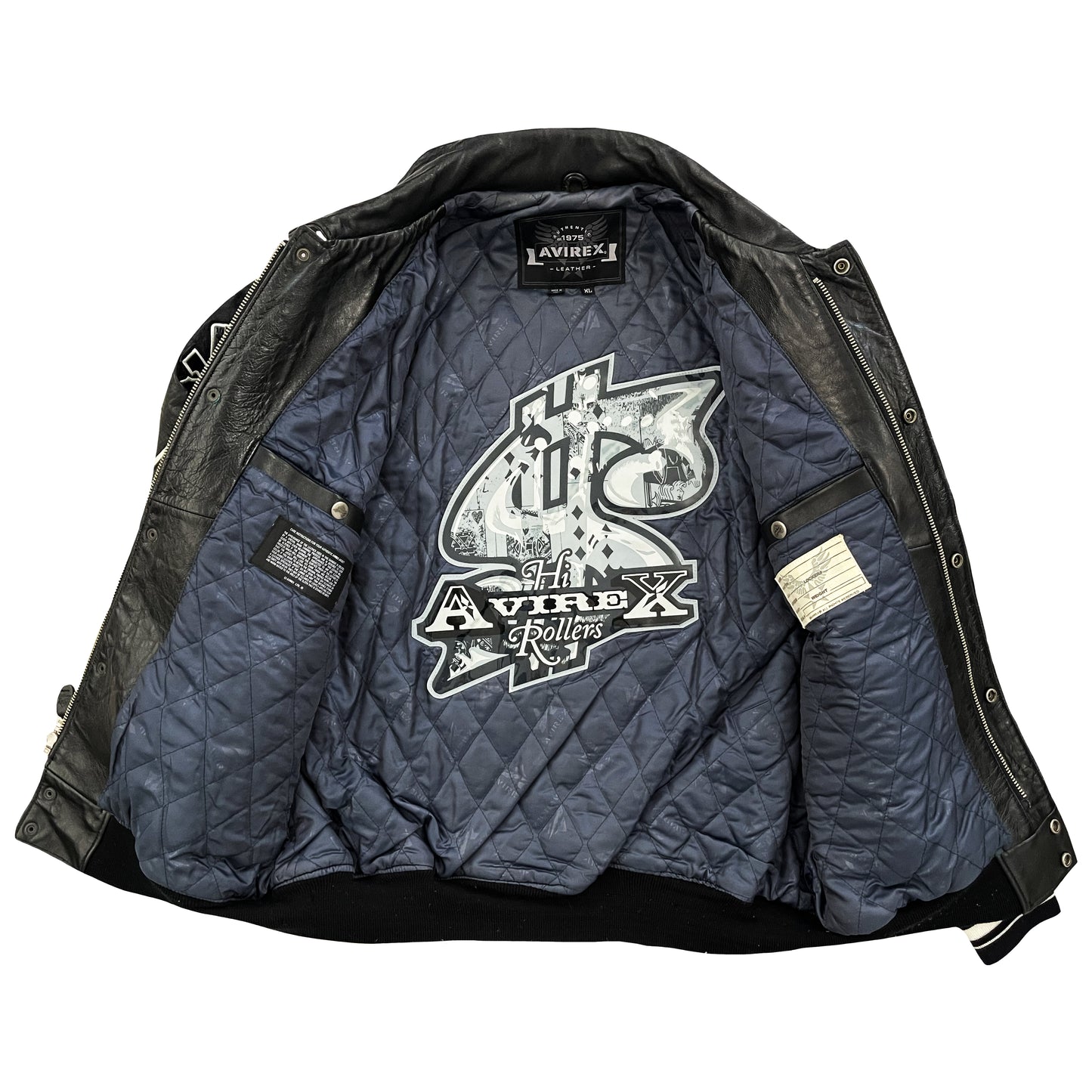 Avirex Leather Varsity Jacket