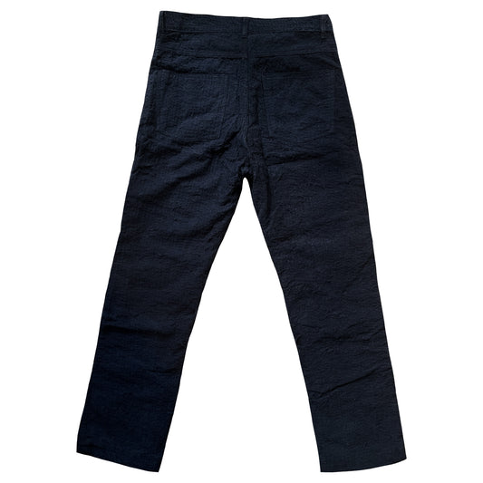 Boro Sashiko Black Distressed Jeans - W34"