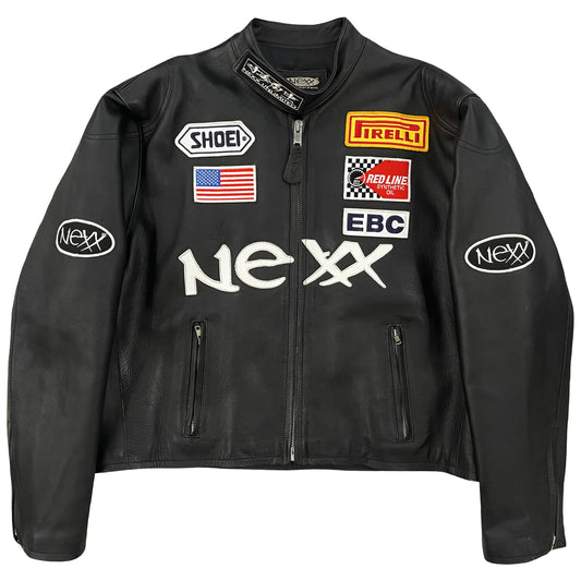 Nexx Unlimited Leather Motorcycle Racer Jacket