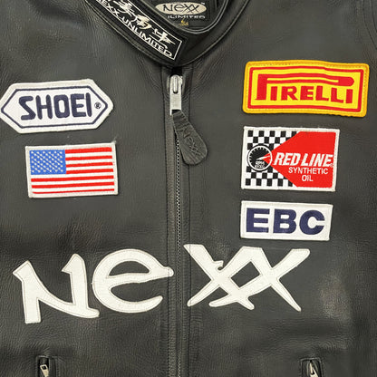 Nexx Unlimited Leather Motorcycle Racer Jacket