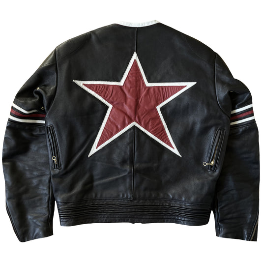 Vanson Leathers 'One Star' Motorcycle Racing Jacket
