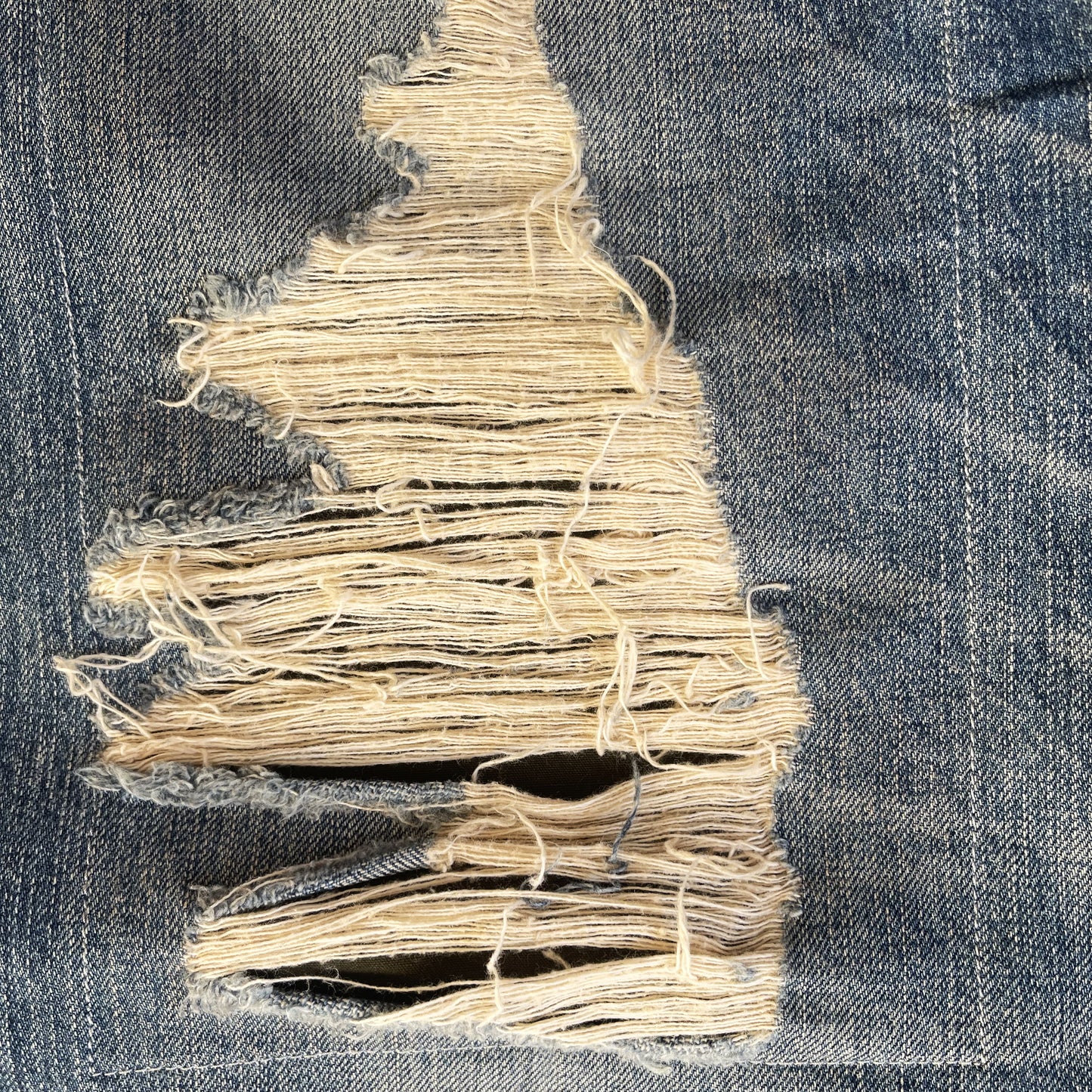 Avirex Type Blue Distressed Boro Jeans - W32"