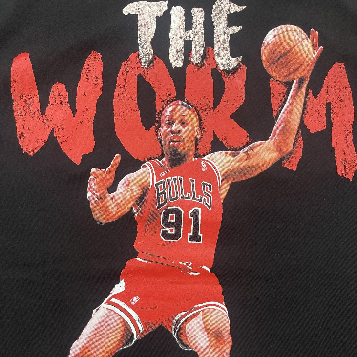 Dennis Rodman 'The Worm' T-Shirt - L