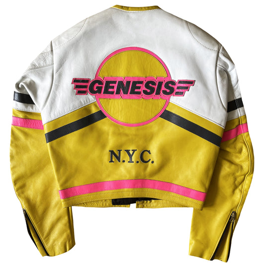 Vanson Leathers Genesis NYC Motorcycle Racing Jacket - S