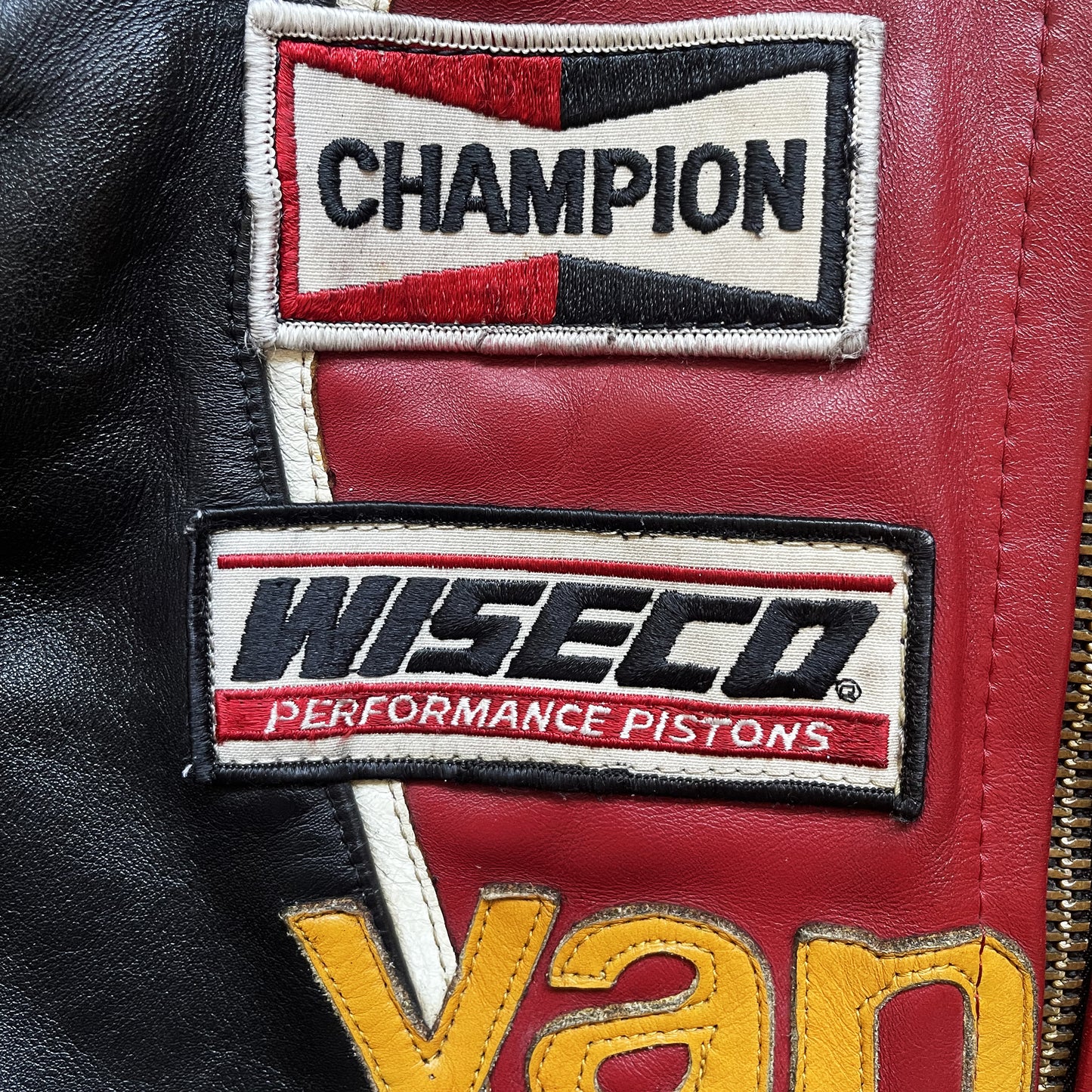 Vanson Leathers One Star Motorcycle Racer Jacket - M