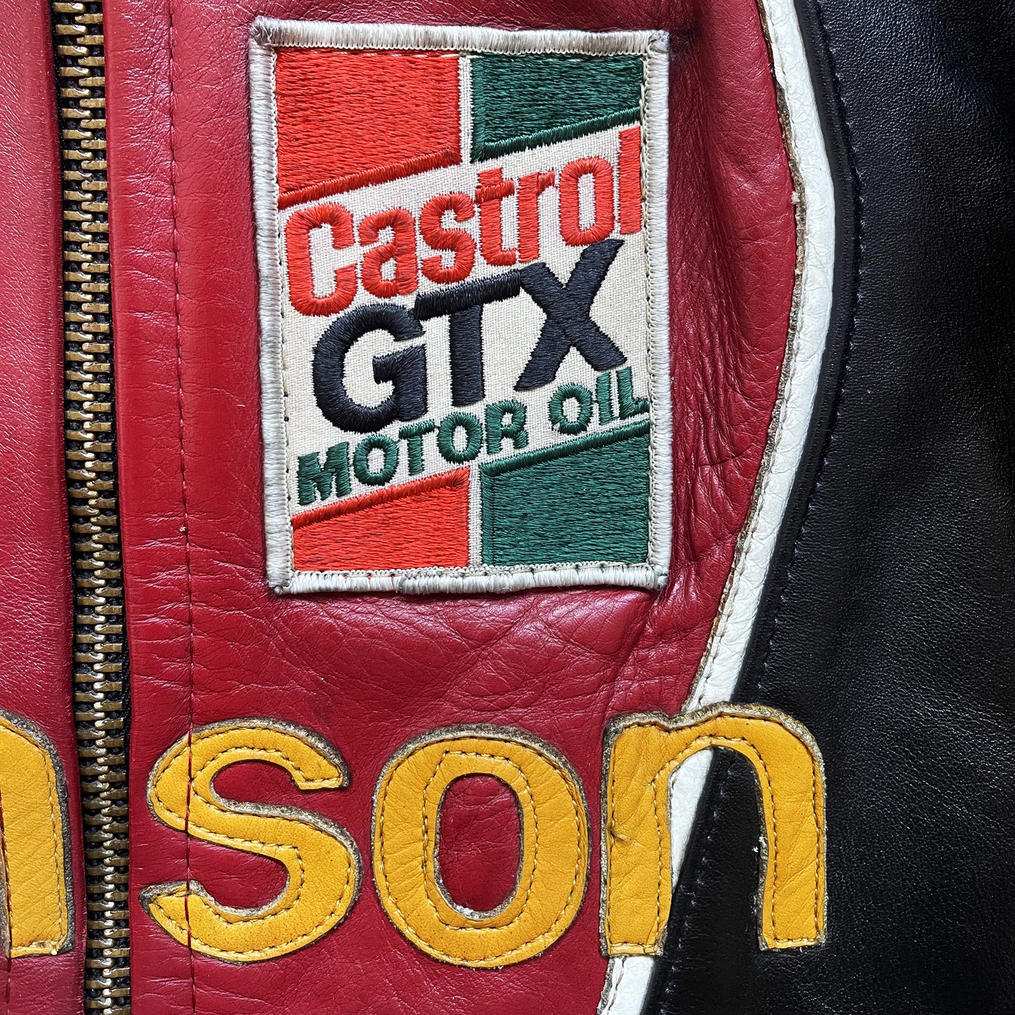 Vanson Leathers One Star Motorcycle Racer Jacket - M