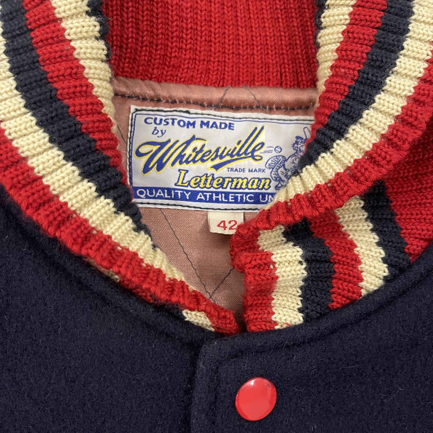 Whitesville 'Bellwood Blue Peckers' Varsity Jacket - XL
