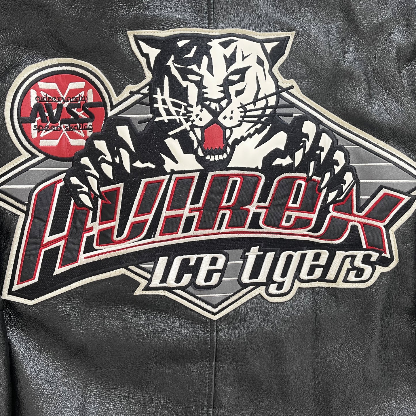 Avirex Leather Varsity Jacket