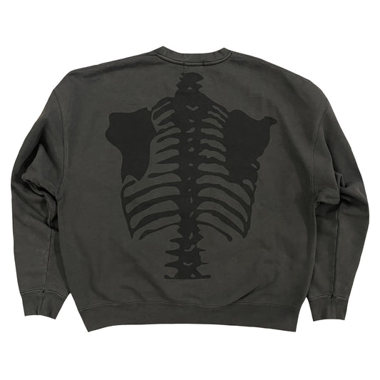 Vanson Leathers Skeleton Crewneck Jumper - L