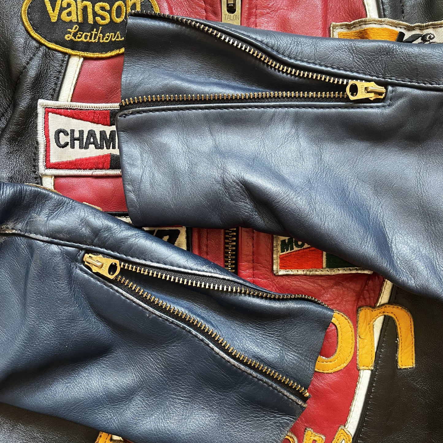 Vanson Leathers One Star Motorcycle Racer Jacket - M