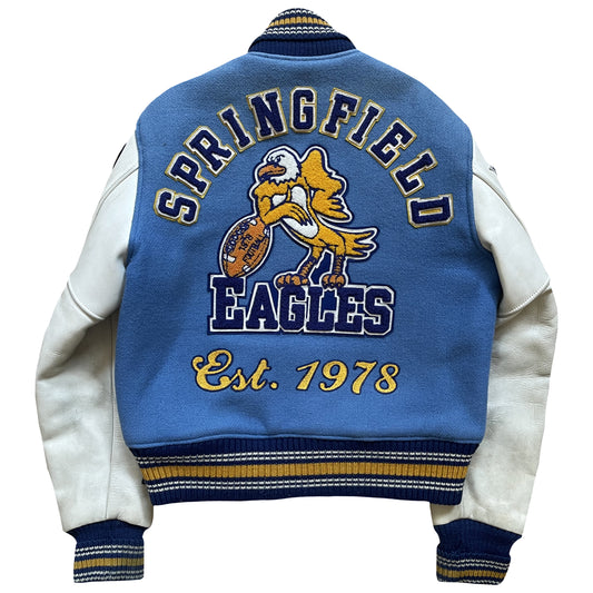 Style Eyes 'Springfield Eagles' Varsity Jacket - S