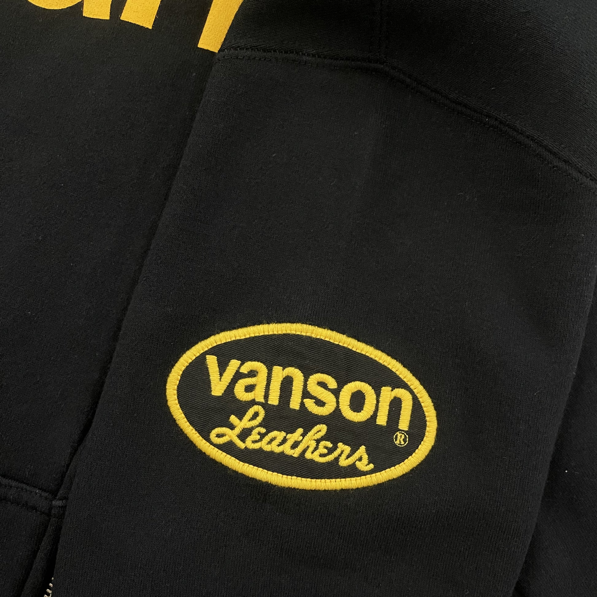 Vanson Leathers Zip Up Jumper