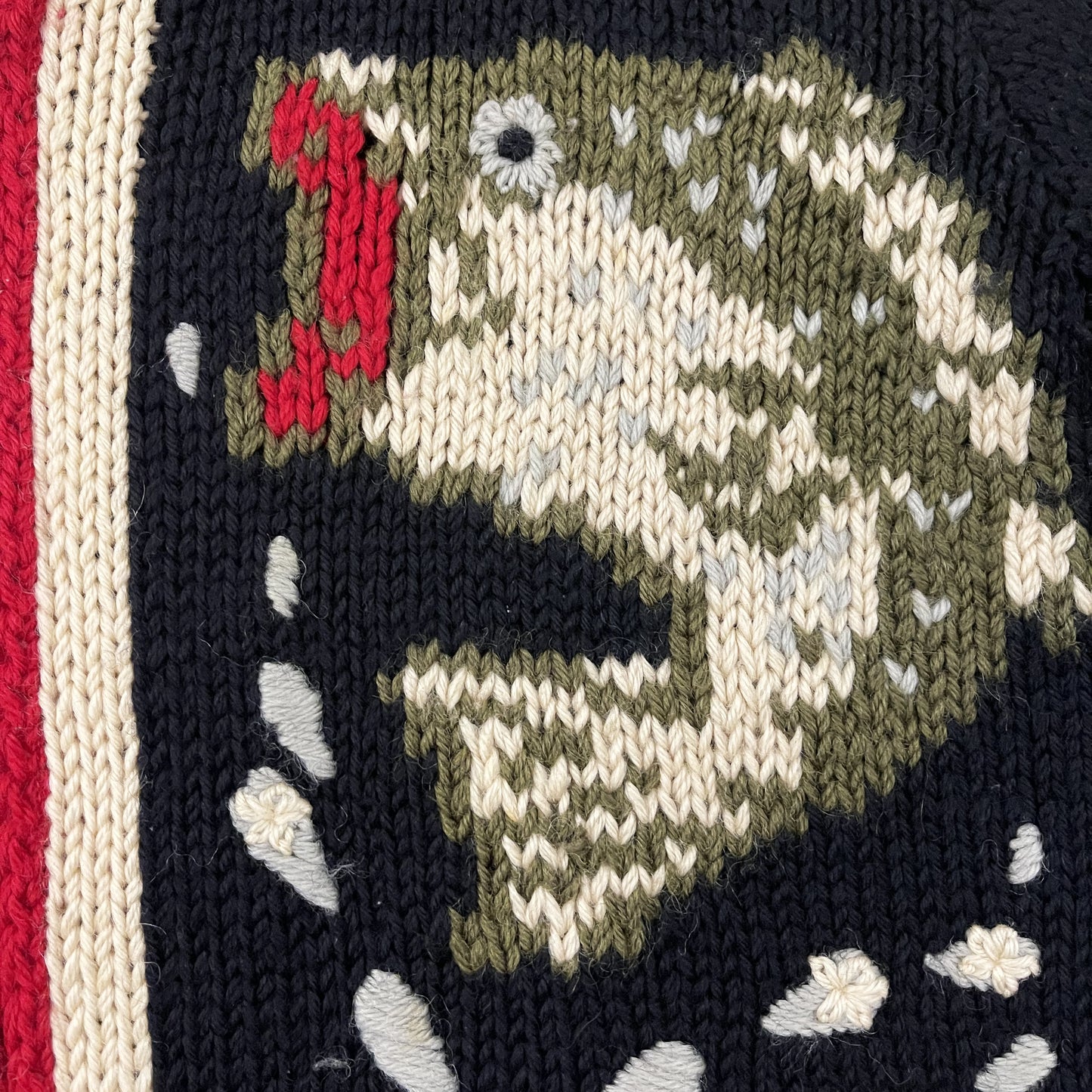 Evisu Dowluck Cowichan Knitted Cardigan - M