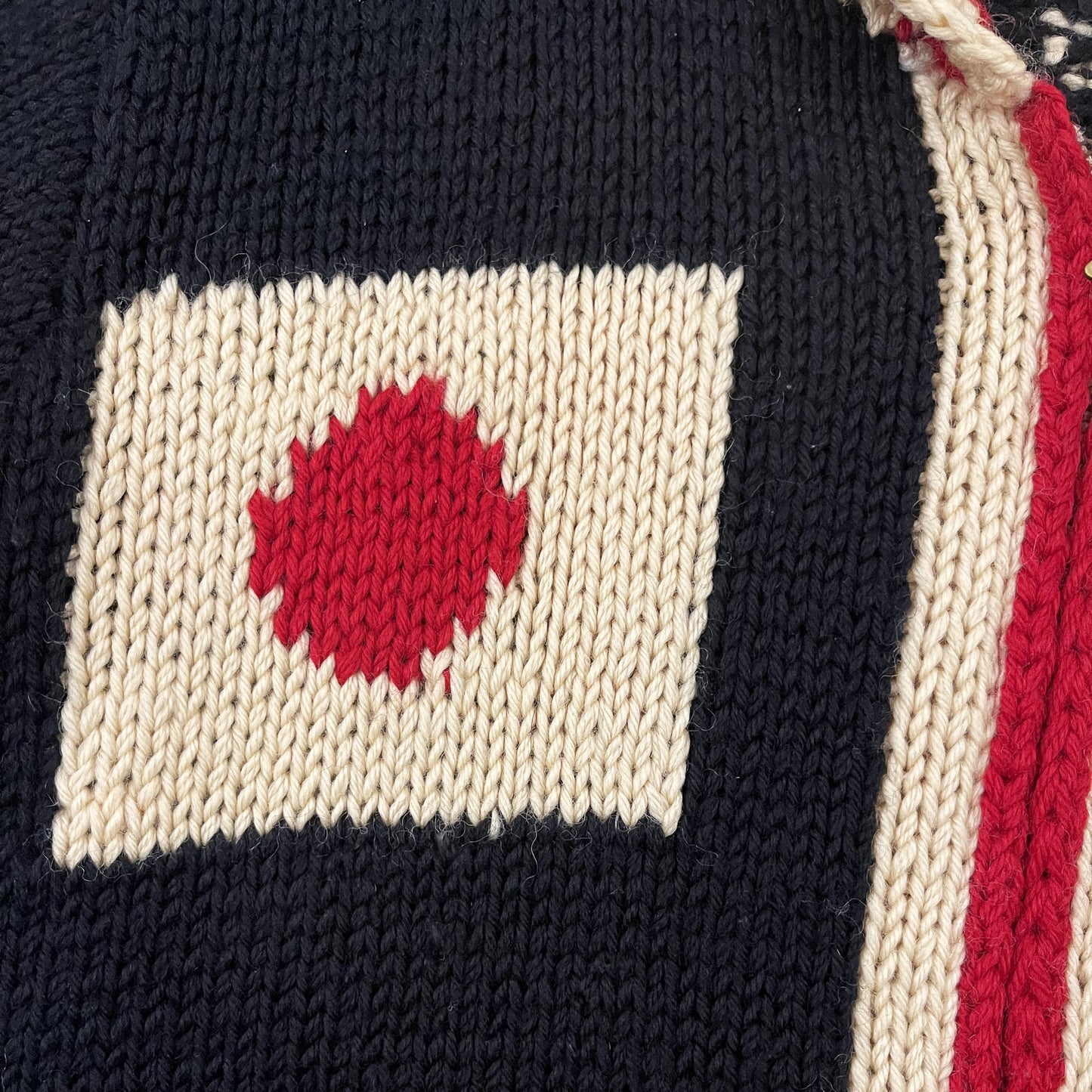 Evisu Dowluck Cowichan Knitted Cardigan - M
