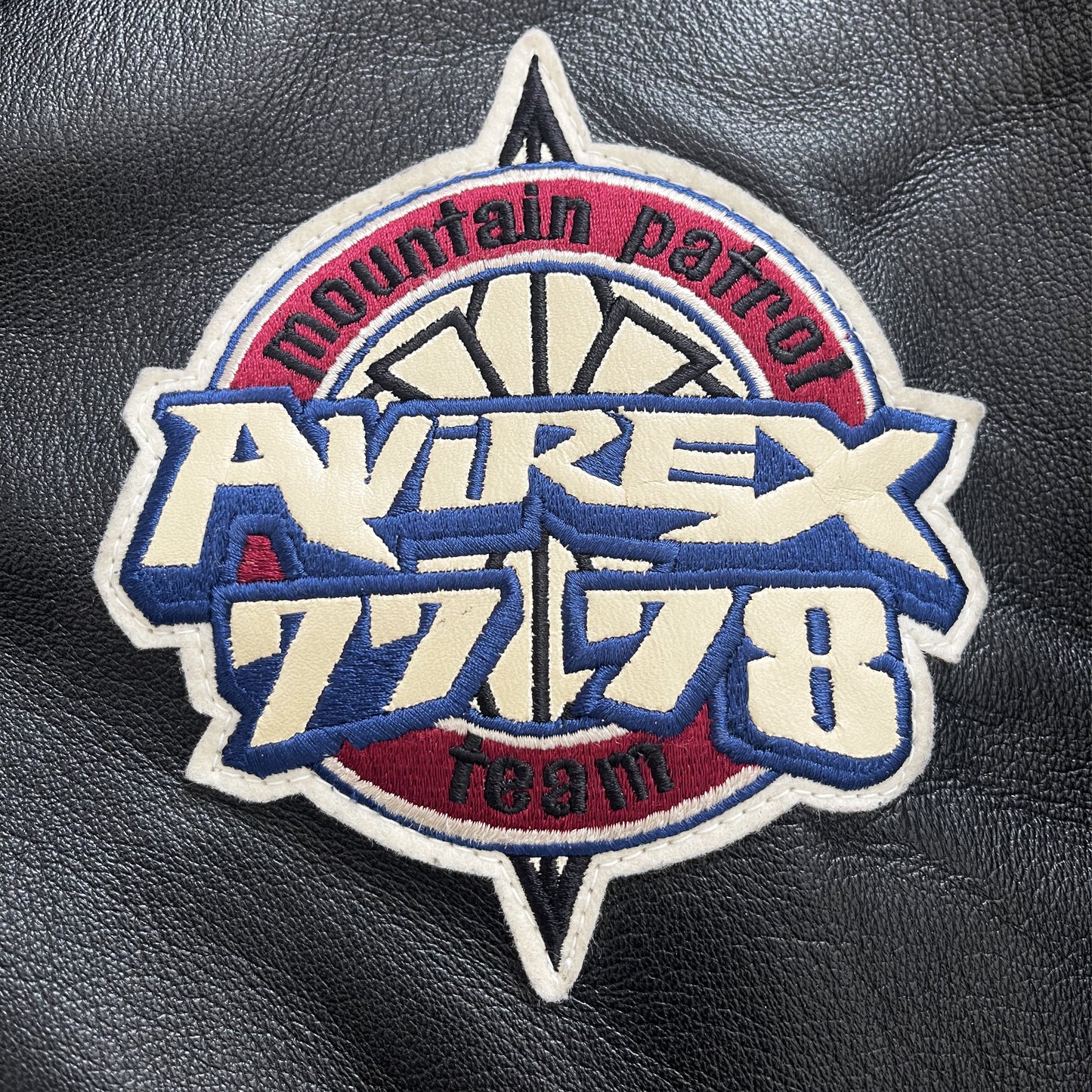 Avirex Leather Varsity Jacket