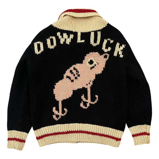 Evisu Dowluck Cowichan Knitted Cardigan - M
