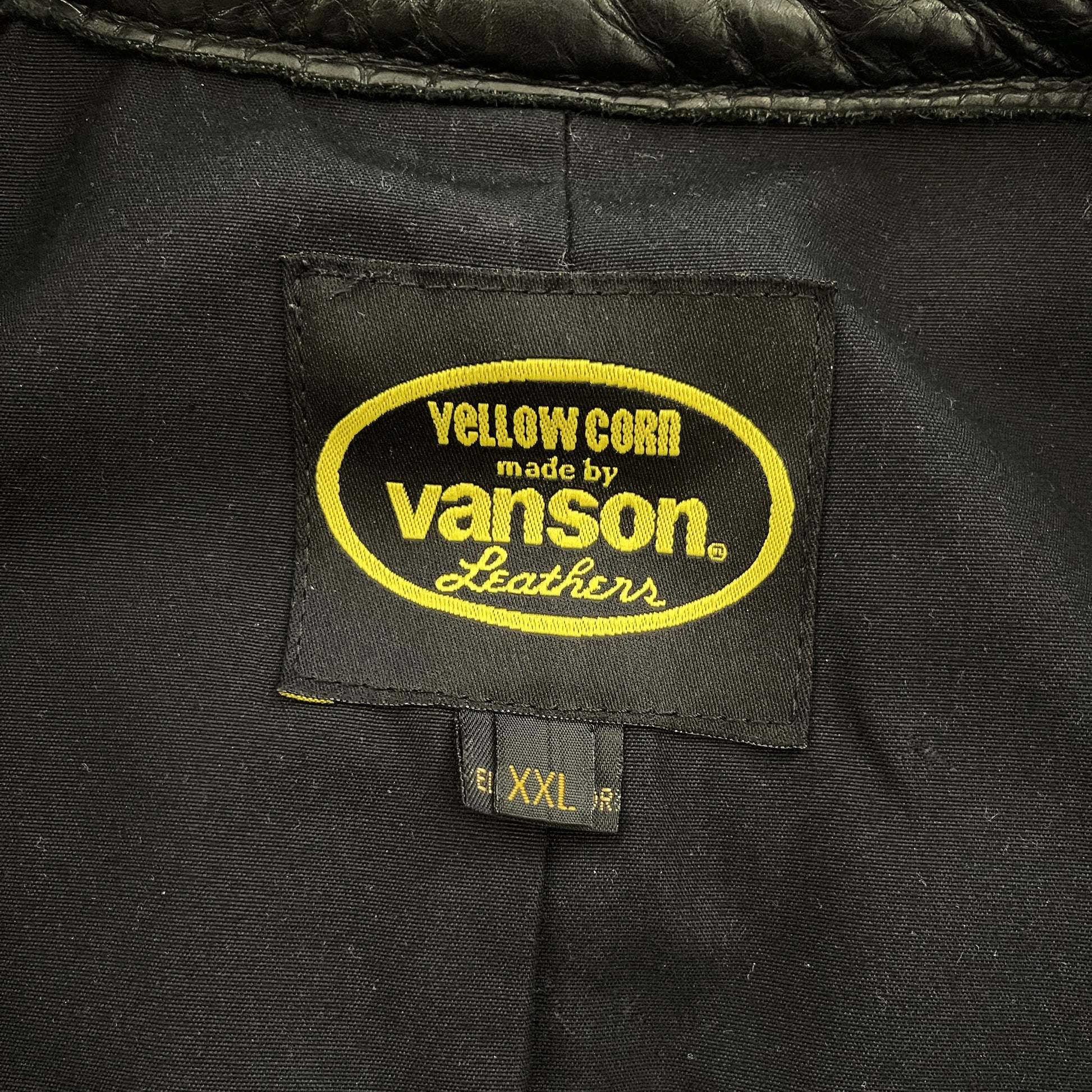 Vanson Leathers x Yellow Corn Motorcycle Racer Jacket