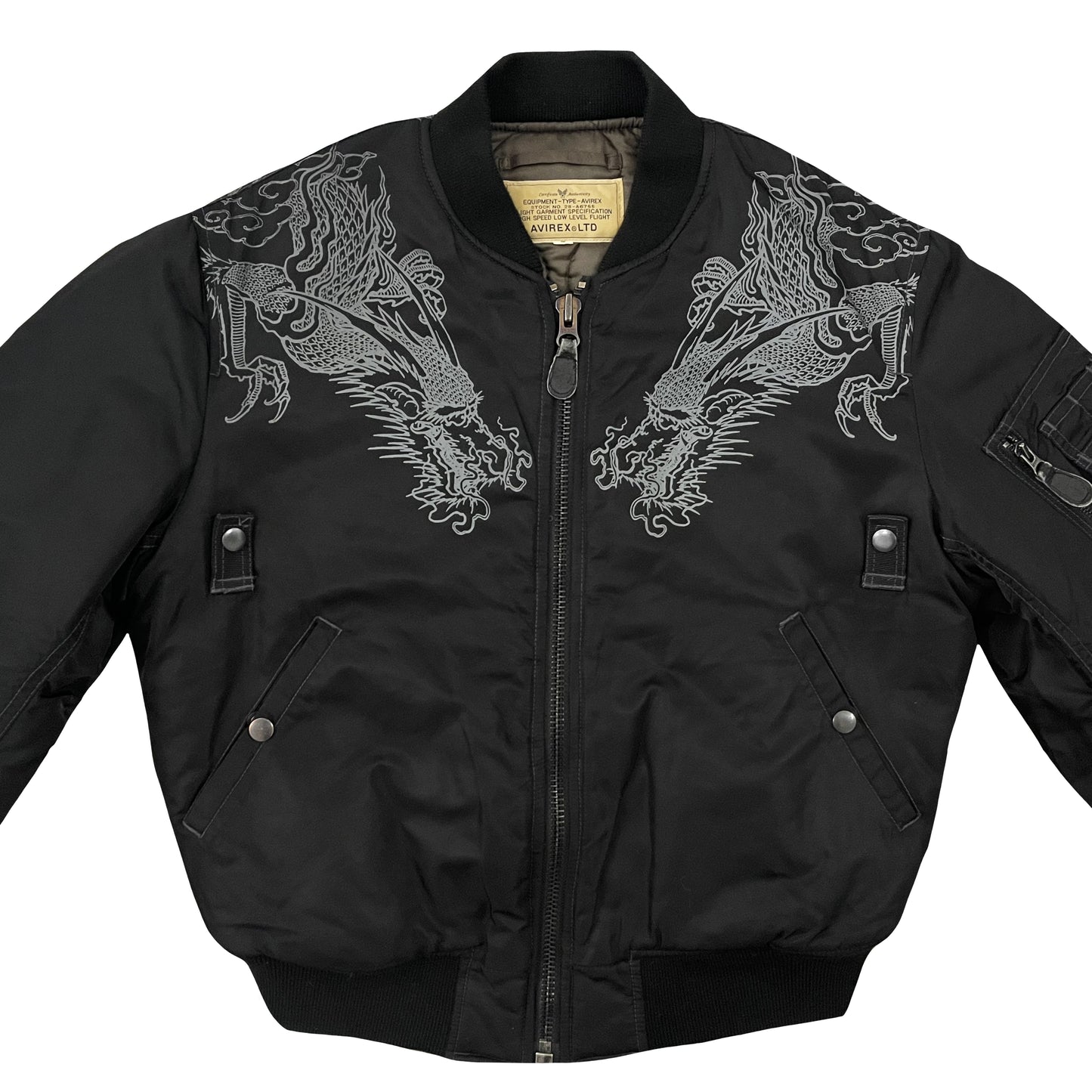 Avirex Japan Dragon MA1 Bomber Jacket - S