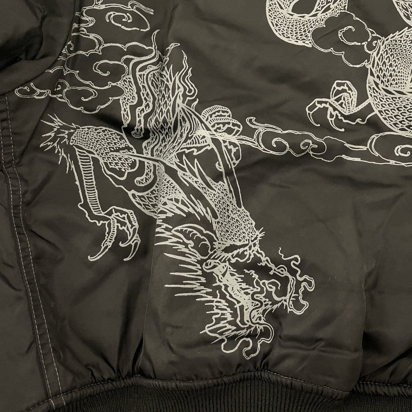 Avirex Japan Dragon MA1 Bomber Jacket - S