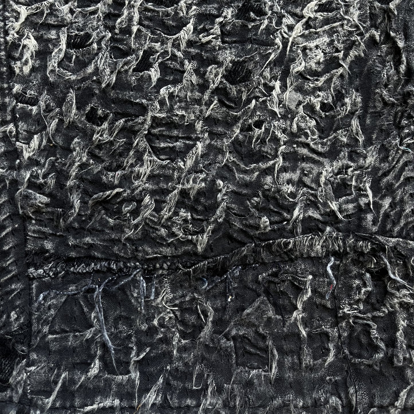 Boro Sashiko Distressed 501 Jeans - W36"