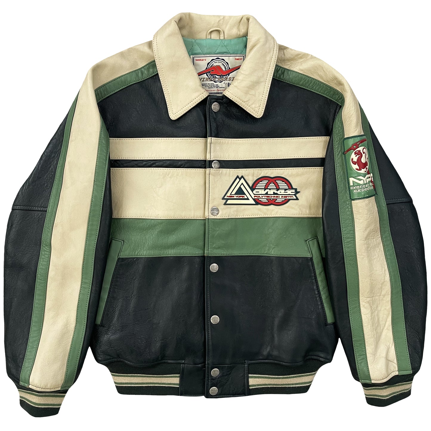 Avirex Leather Varsity Jacket