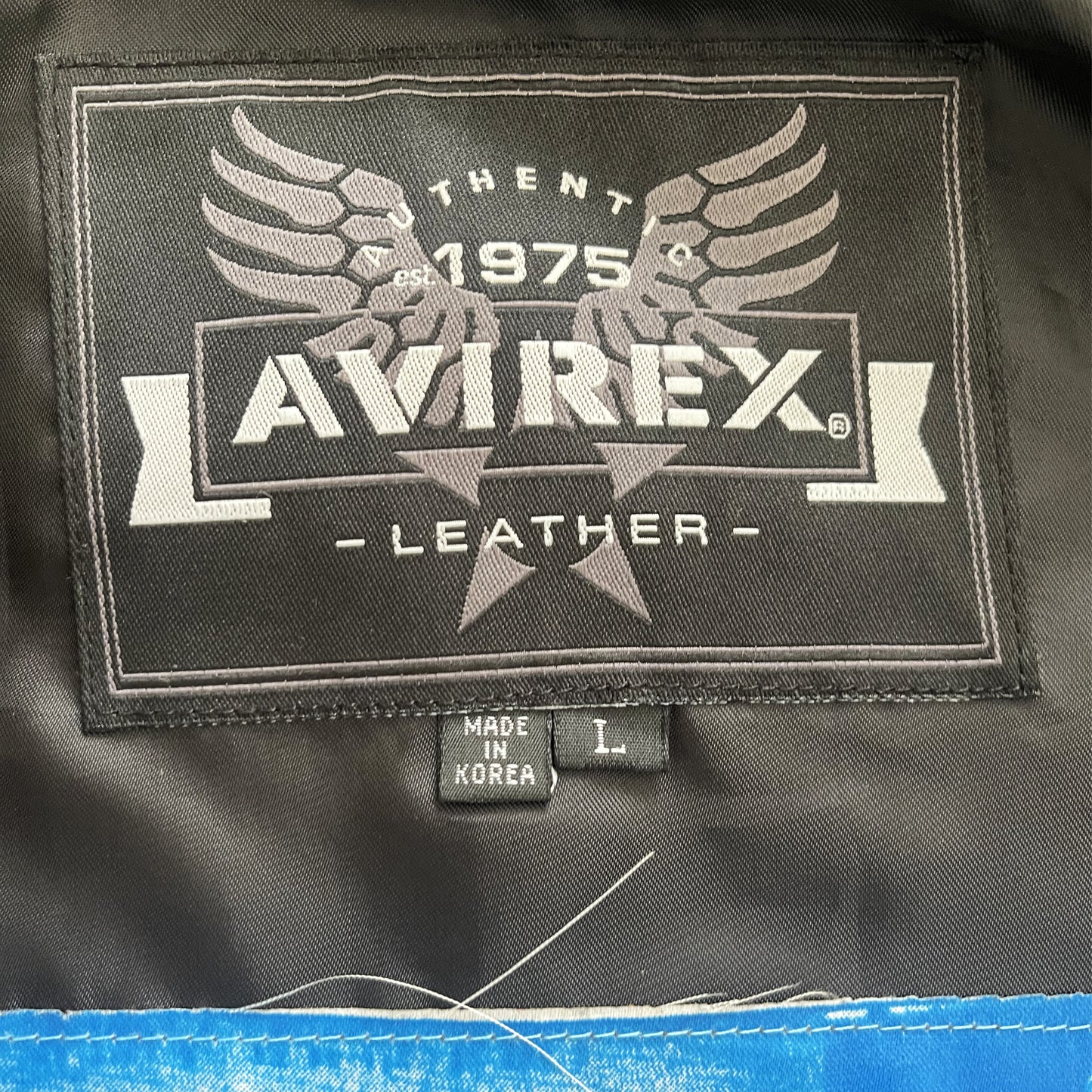 Avirex Leather Varsity Jacket