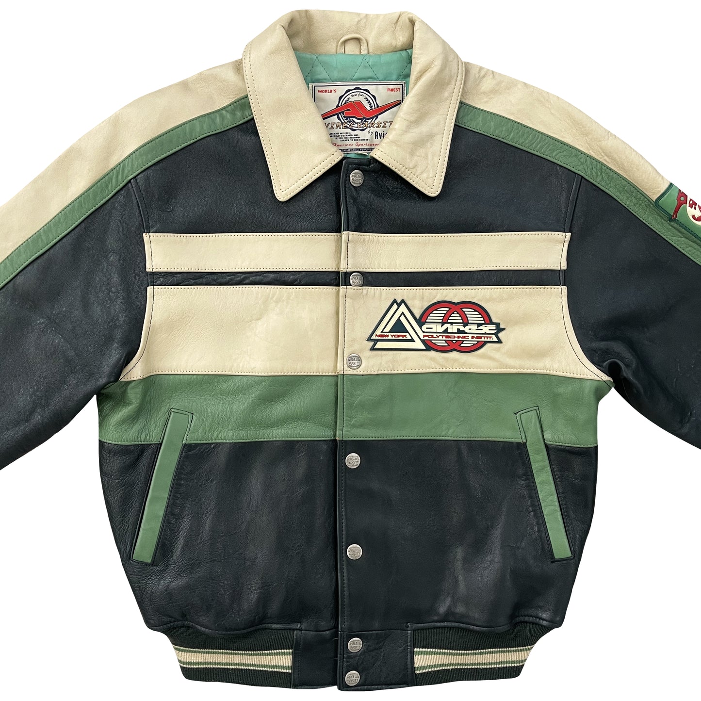 Avirex Leather Varsity Jacket