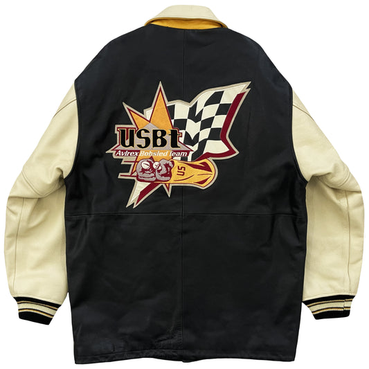 Avirex Leather Varsity Jacket